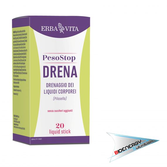 Erba Vita - PESOSTOP DRENA (20 stick liquidi) - 